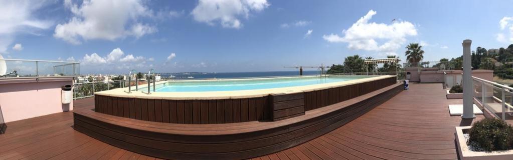 Apt Golfe Juan - 5Min Des Plages - Parking Privee - Piscine Rooftop Vallauris Exterior photo